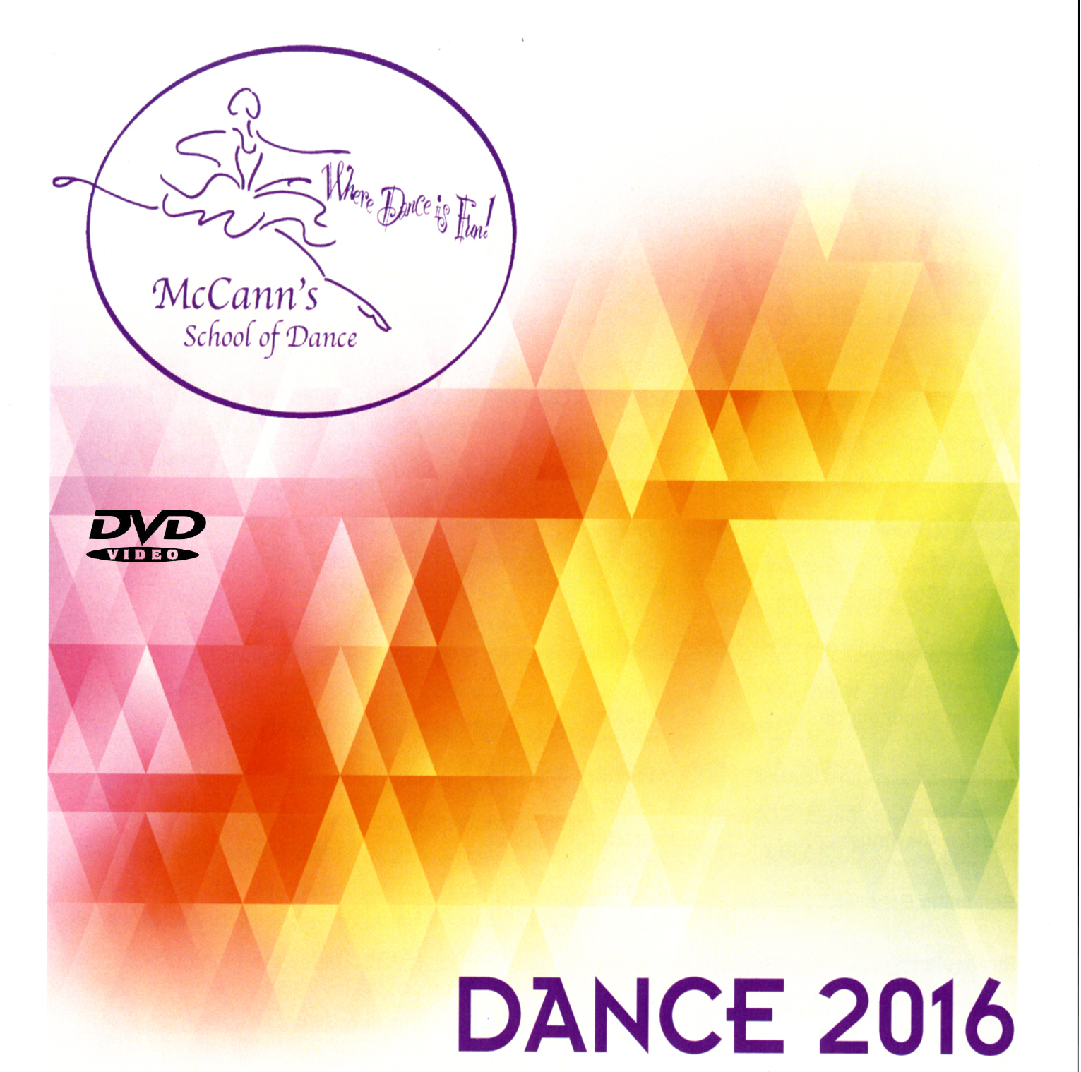 McCann's School Of Dance-2016 DVD